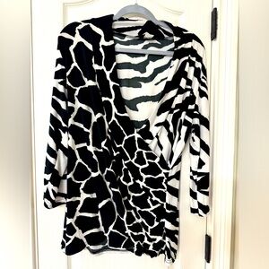 Mixed Print Top - Venus - XL